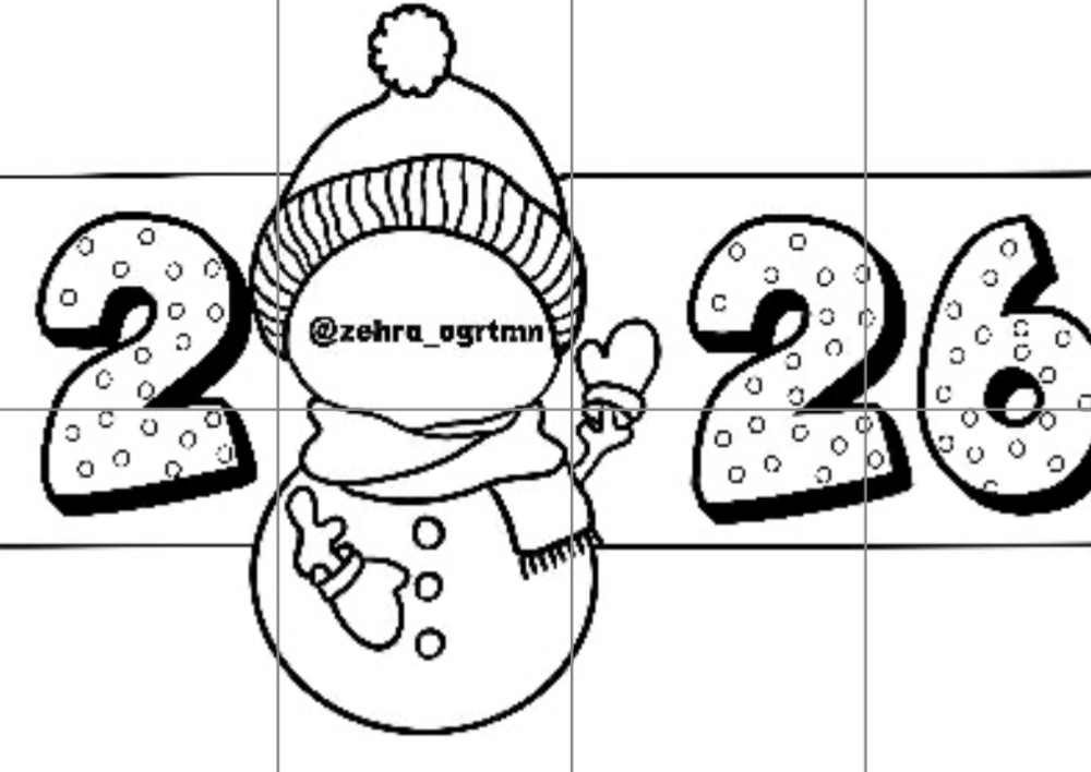 8 A4 2026 Hatıra Çerçevesi RENKSİZ