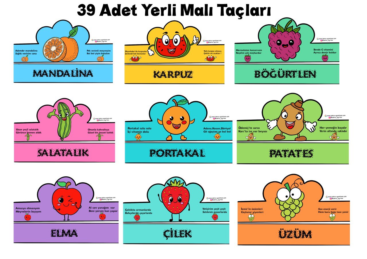 Yerli malı haftası taç yapımı